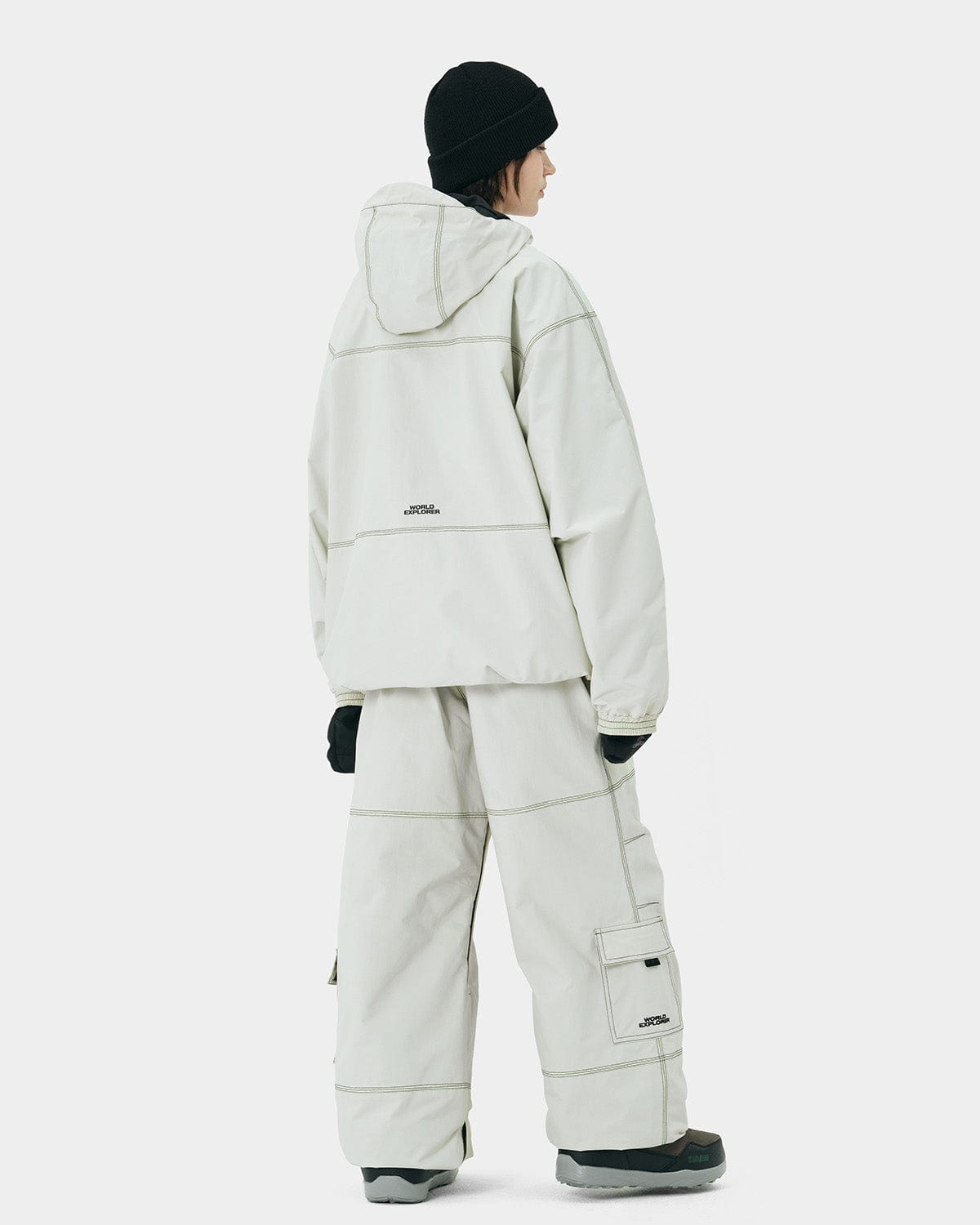 VERT WORKS ZIP JACKET IVORY