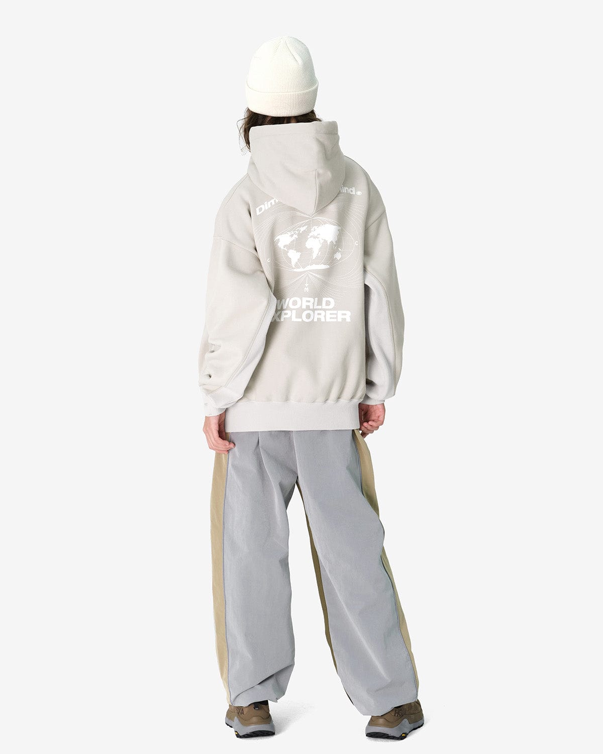 VERT WORLD EP HOODIE CEMENT