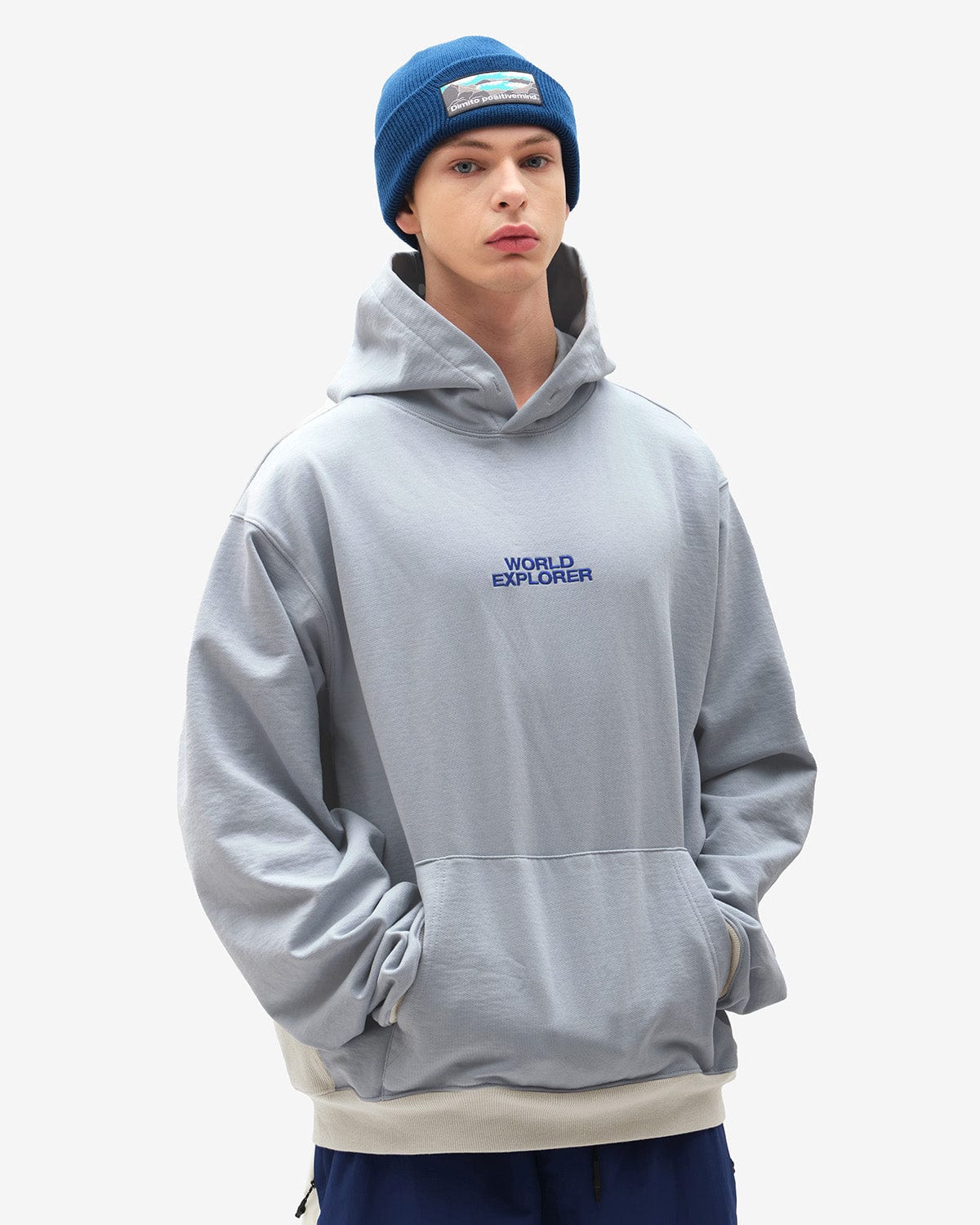 VERT WORLD EP HOODIE SLATE BLUE