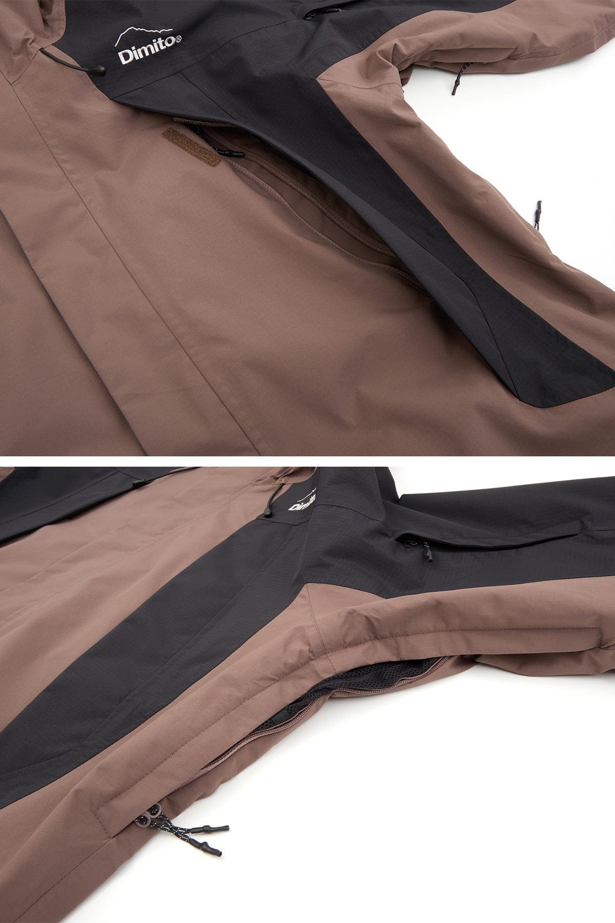 VERT WORLD ES 2L JACKET DEEP BROWN