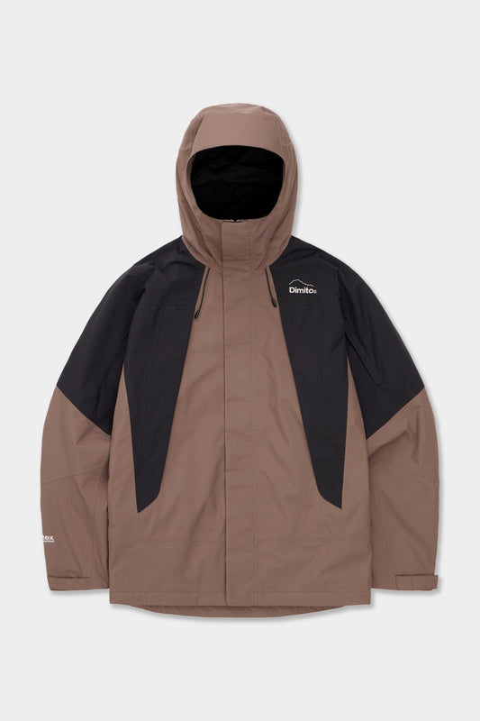 VERT WORLD ES 2L JACKET DEEP BROWN