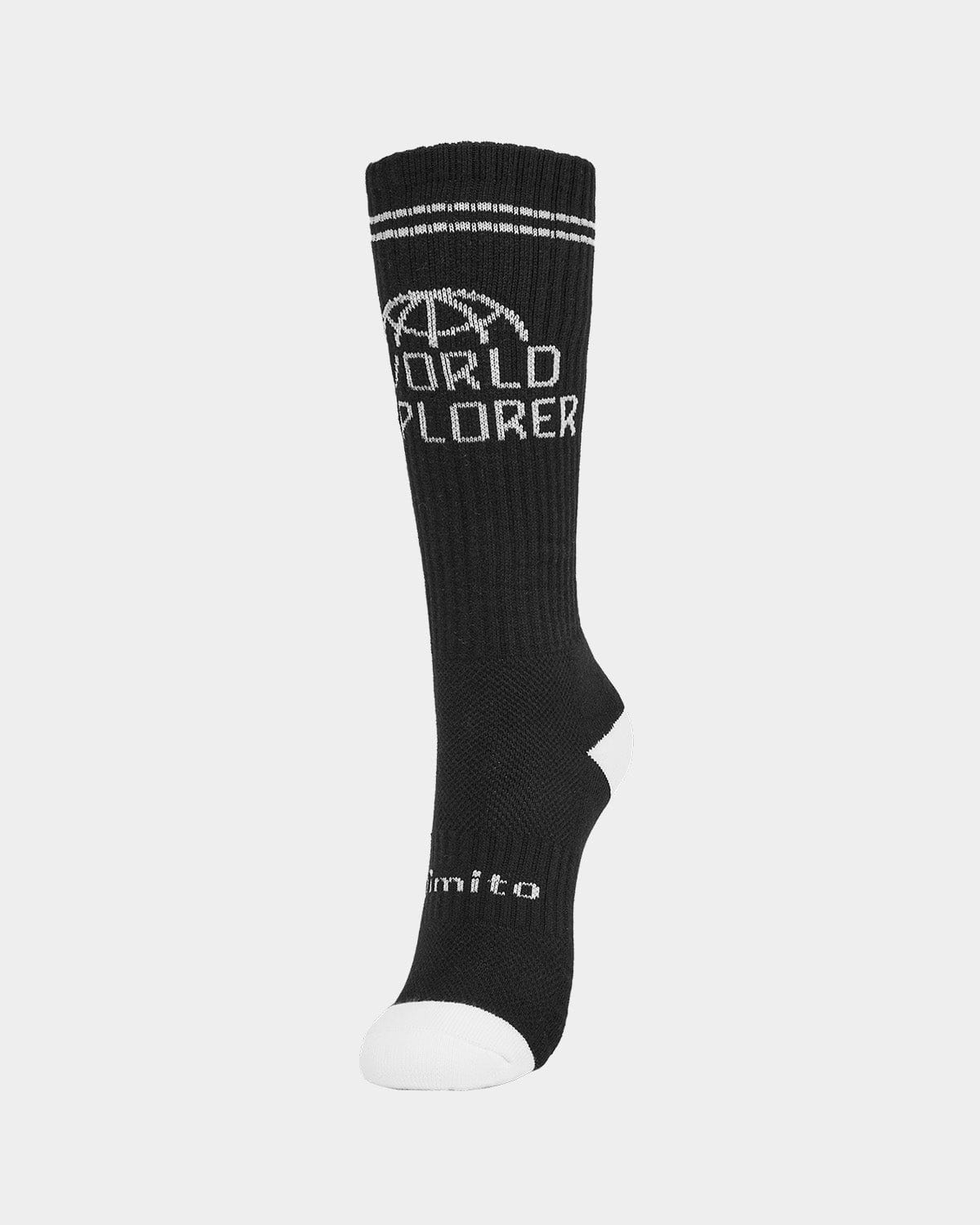 VERT WORLD SPORTS SOCKS BLACK