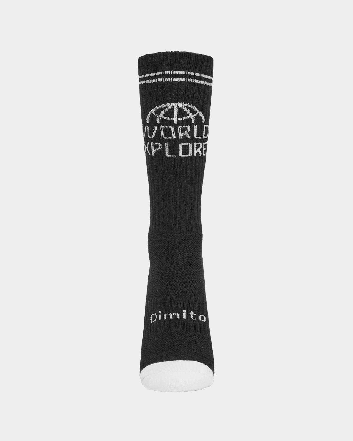 VERT WORLD SPORTS SOCKS BLACK