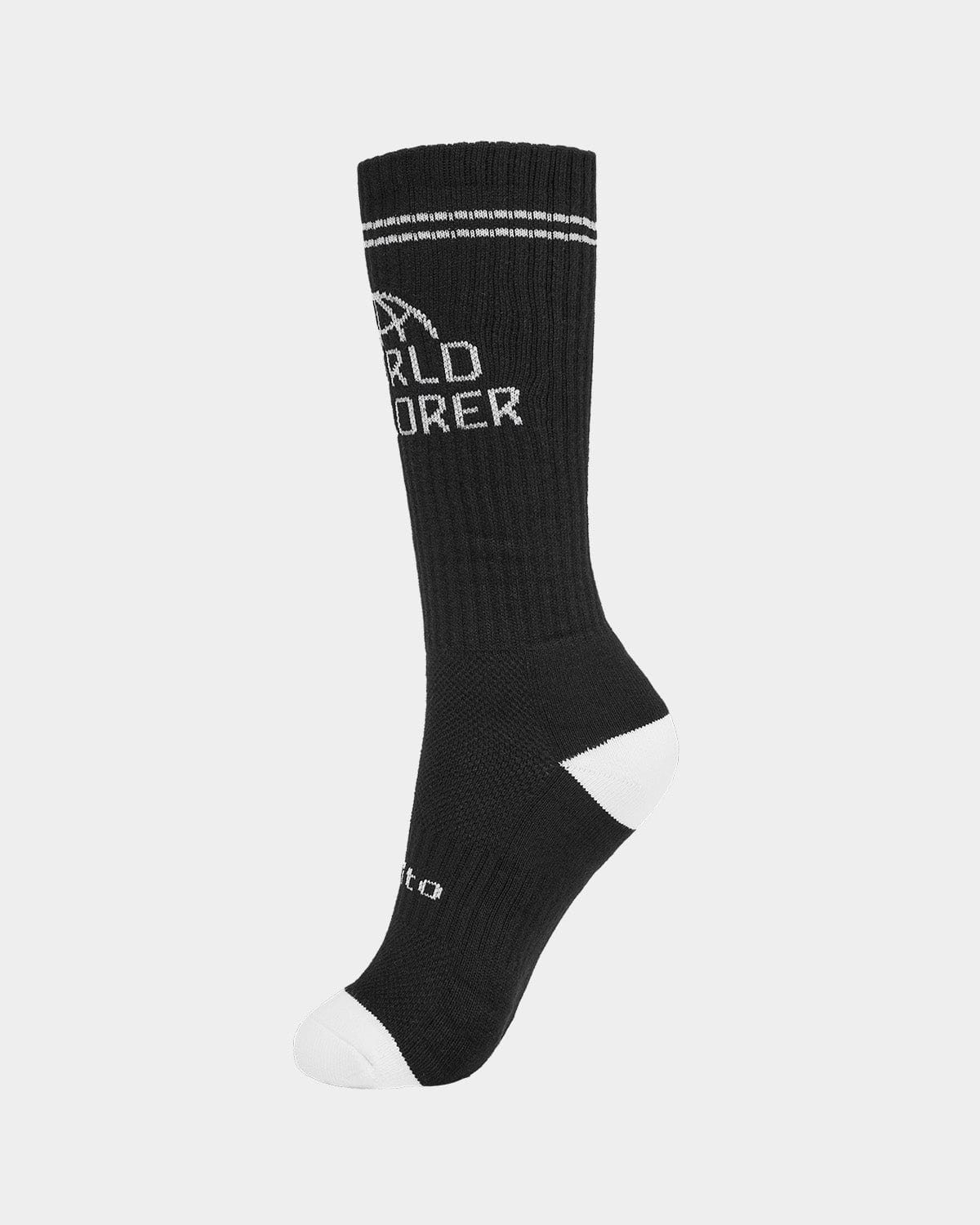 VERT WORLD SPORTS SOCKS BLACK