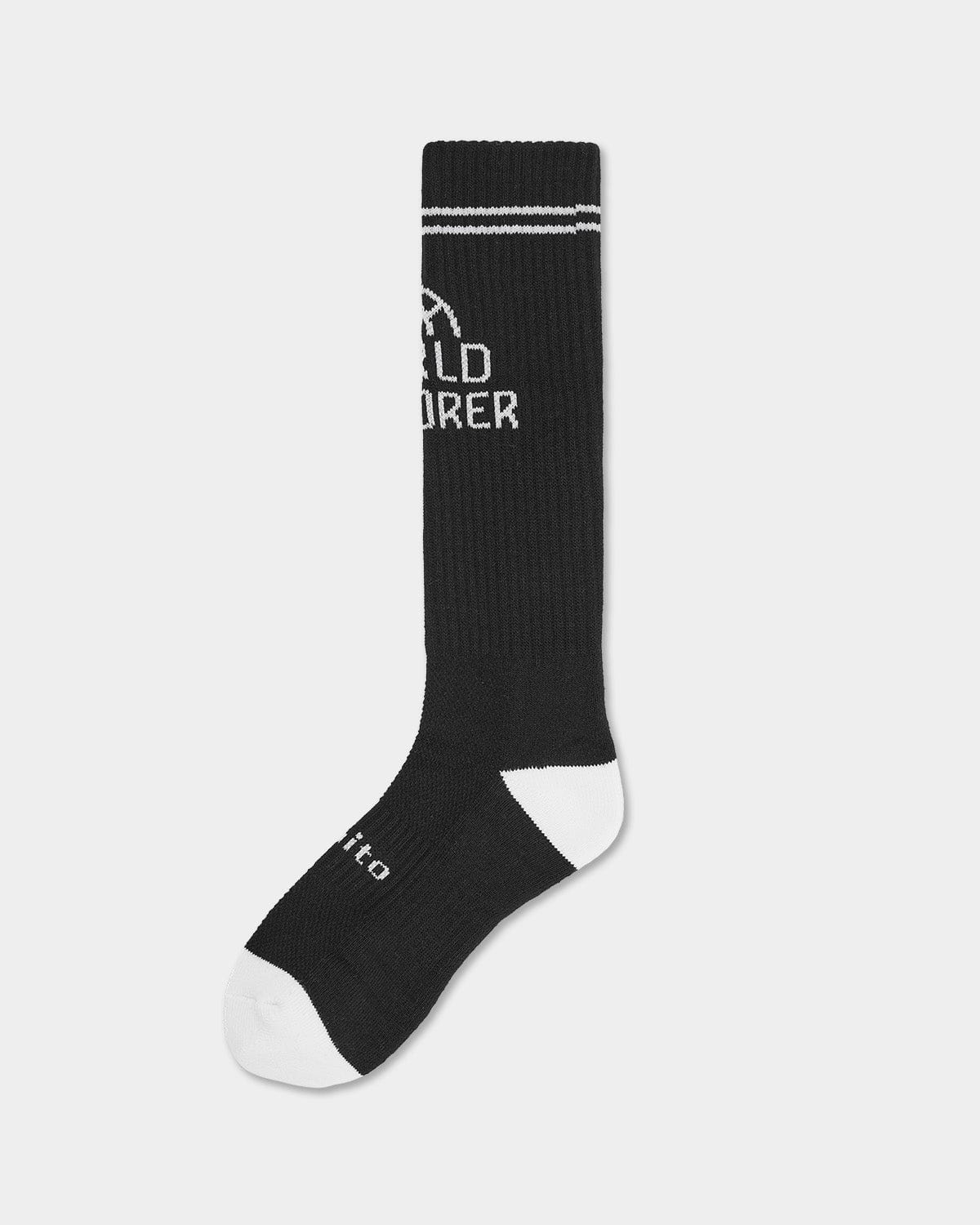 VERT WORLD SPORTS SOCKS BLACK