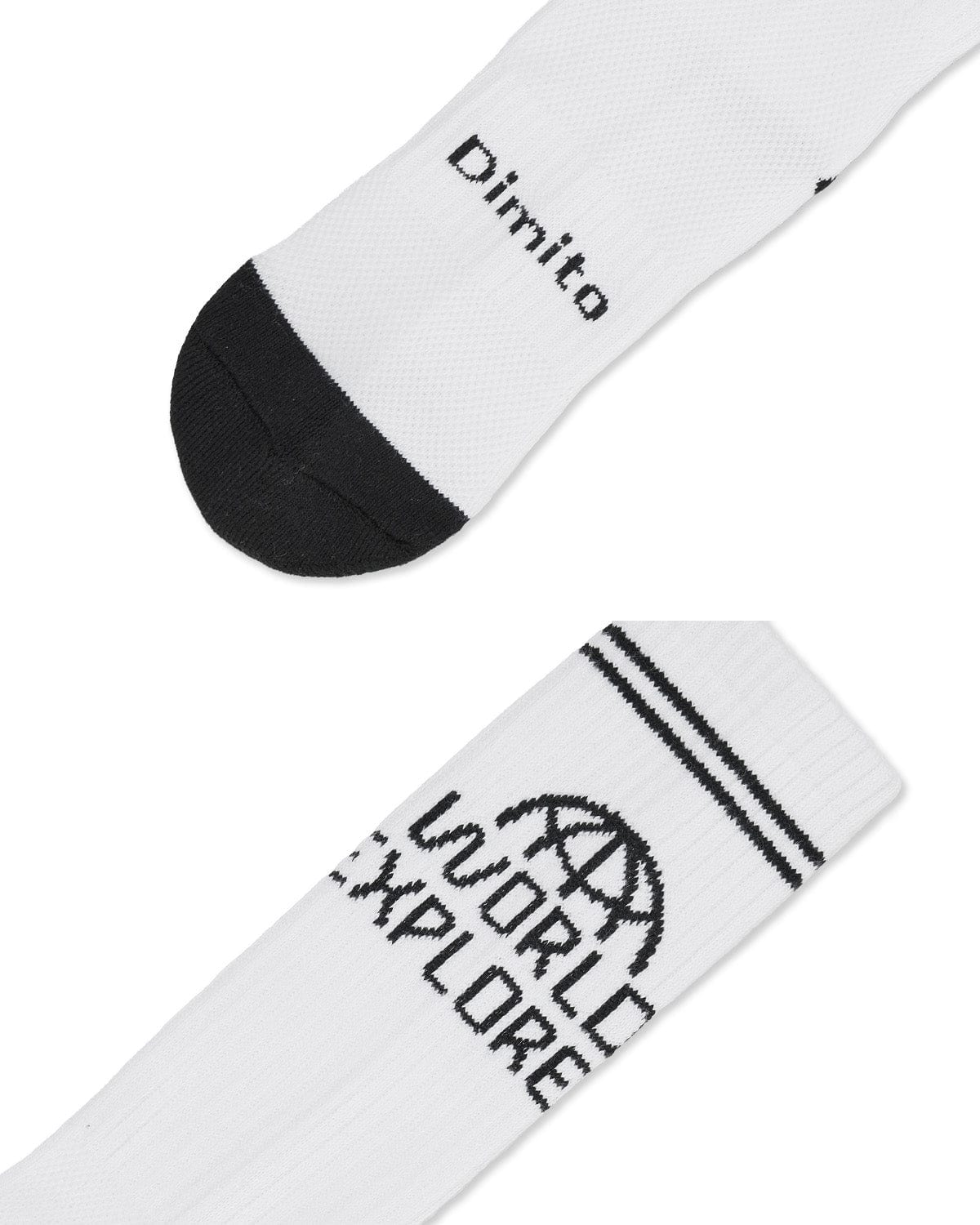 VERT WORLD SPORTS SOCKS WHITE